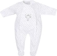 Tiny Baby | Bear Cotton pramsuit | Newborn size | Cream |