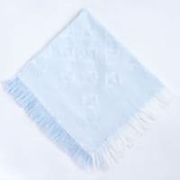 Blue baby shawls