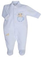 Premature Babywear | Velour Sleepuit | 2-3lbs weight |