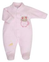 Premature Babywear | Velour Sleepuit | 2-3lbs weight |