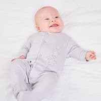 Blue triple stars 100% cotton onesie