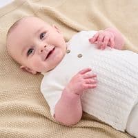 Button  knitted Top and Shorts