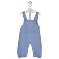 Dusty blue dungaree
