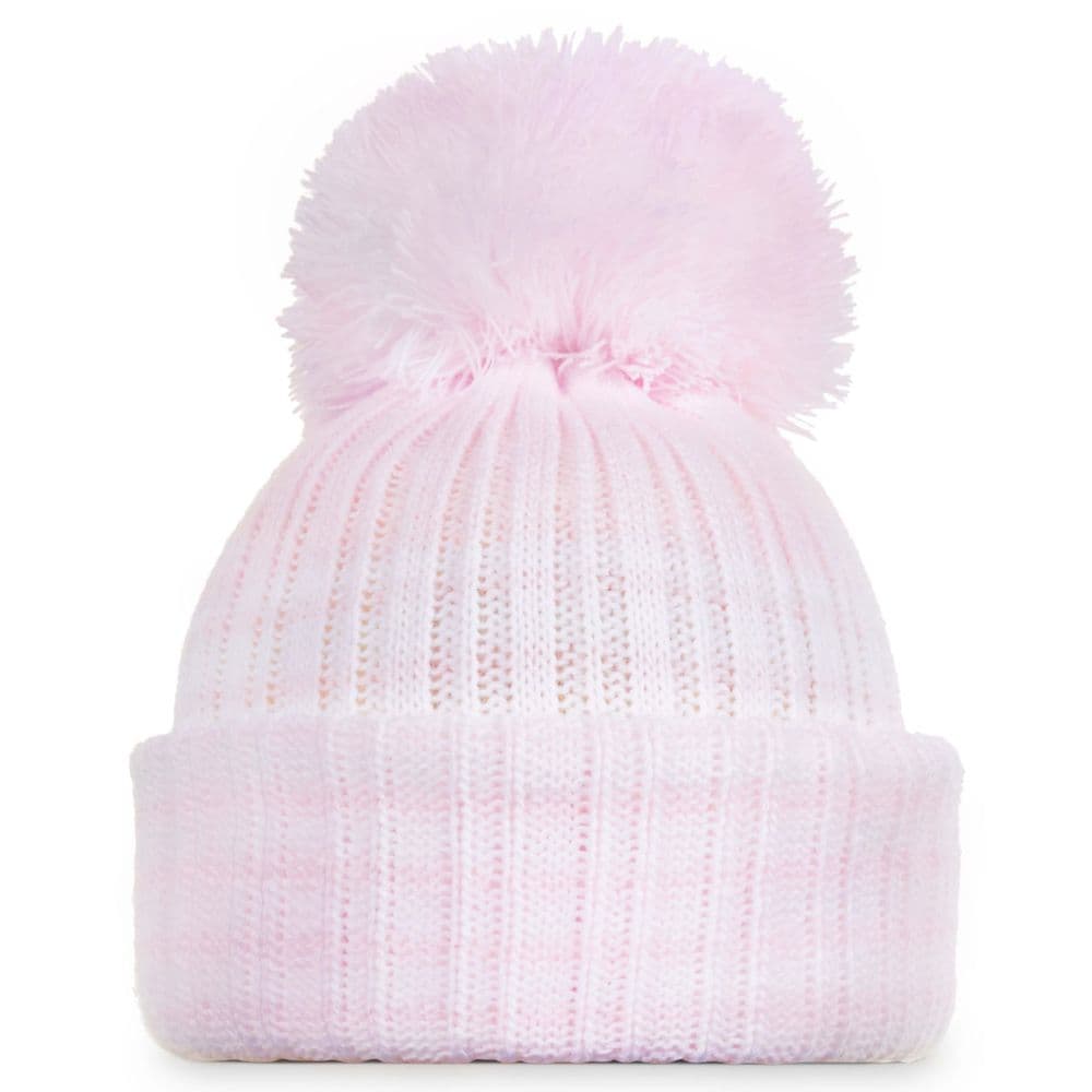 H4291 Pink Bobble Hat