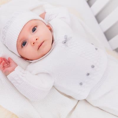 Knitted hat top & leggings