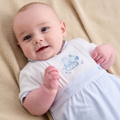 little Digger Cotton Romper