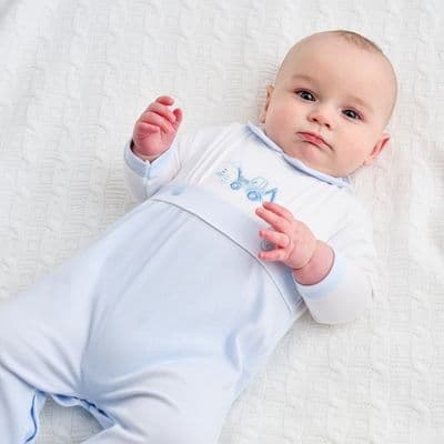little Digger Cotton Sleepsuit