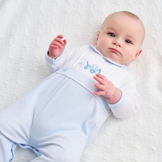 little Digger Cotton Sleepsuit