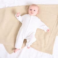 Pink footless knitted coverall