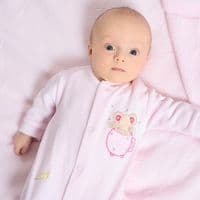Premature Babywear | Velour Sleepuit | 2-3lbs weight |