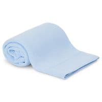 Pink new baby receiving shawl