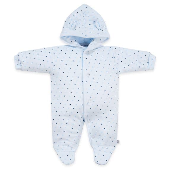 Tiny Baby | Bear Cotton pramsuit | Newborn size | Cream |