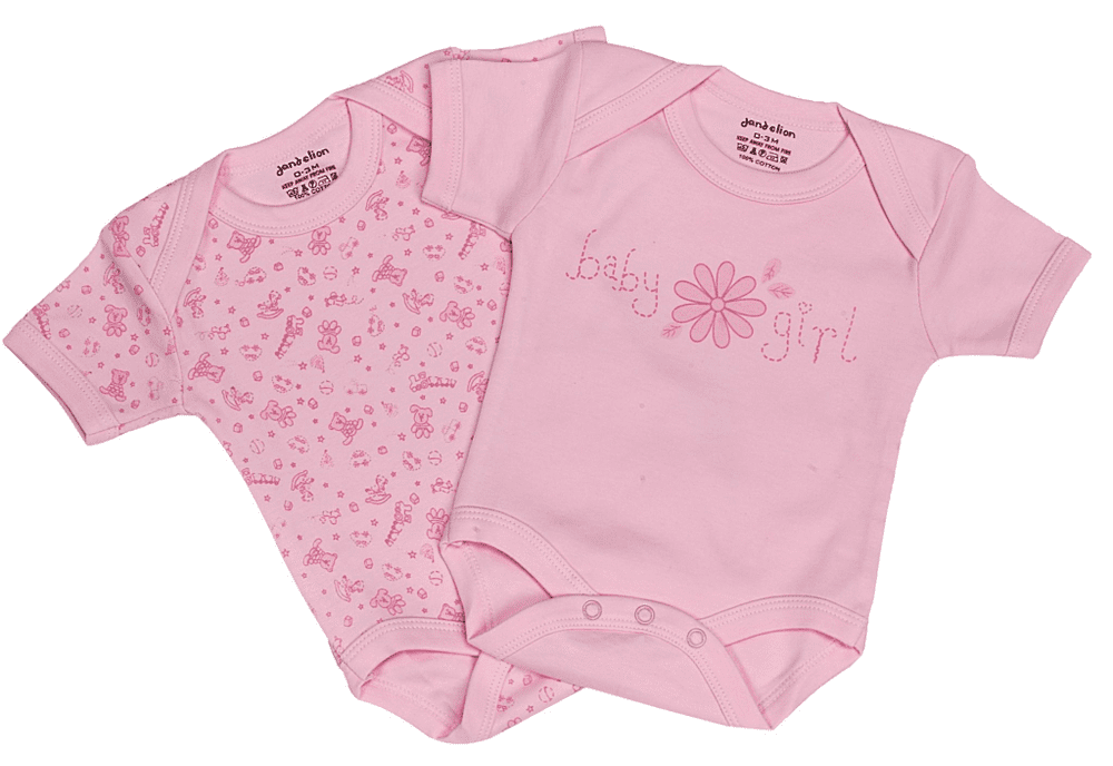 Set of 2 100 Cotton Baby vests P