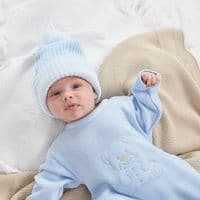 Teddy knitted onesie