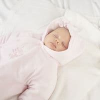 Pramsuit  | Bear Cotton pramsuit | Newborn size | Baby Girl |Dandelion