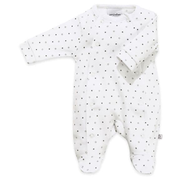 Tiny Baby | Bear Cotton pramsuit | Newborn size | Cream |