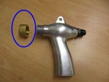 Brass Nozzle holder for SBC420 and SBC990 Sand Blasting Gun. Replacement Part P1