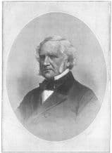 BUSINESS: George Peabody, antique print 1907