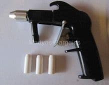Grit Blast Gun for SandBlaster with 4 Nozzles. SandBlast Cabinet Gun