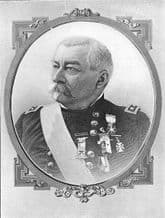 MILITARIA: General P H Sheridan, antique print 1907