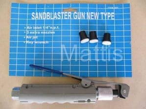 New Style Sand Blast Gun with Squeeze Grip Handle