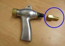 Part 8 Swivel Air inlet Fitting for SBC420 and SBC990 Sandblast Gun 3/8" Swivel Air fitting