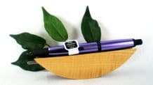 Pilot Capless Trend Fountain Pen Lilac/Purple Metallic Body Black Trims Medium Nib