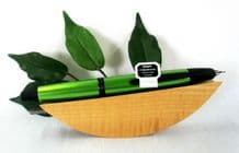 Pilot Capless Trend Fountain Pen Lime Green Body Black Trims Medium Nib