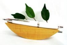 Pilot Capless Vanishing Point Retractable Fountain Pen White/Rhodium Trims