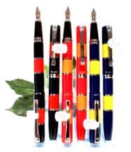 X-Pen Rainbow Fountain and or Ballpoint Pen 3 Colour Ways + Gift Box