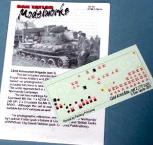 22nd Armoured Brigade - set 3