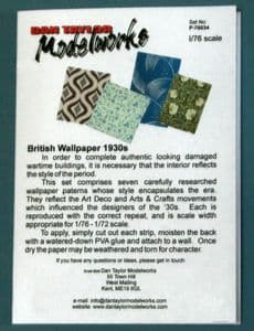 British Wallpaper 1930s