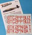 Halifax Serials and Codes (Op Tonga)