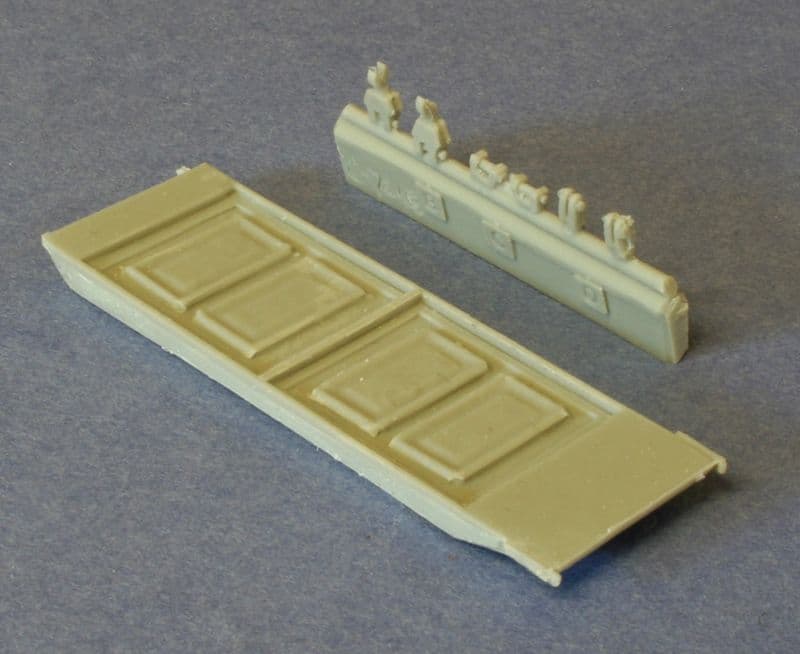 Kit D'Impression 3D - Traîneau à Munitions "Porpoise Ammo Sledge" Débarquement De Normandie - Échelles 1:87 à 1:18