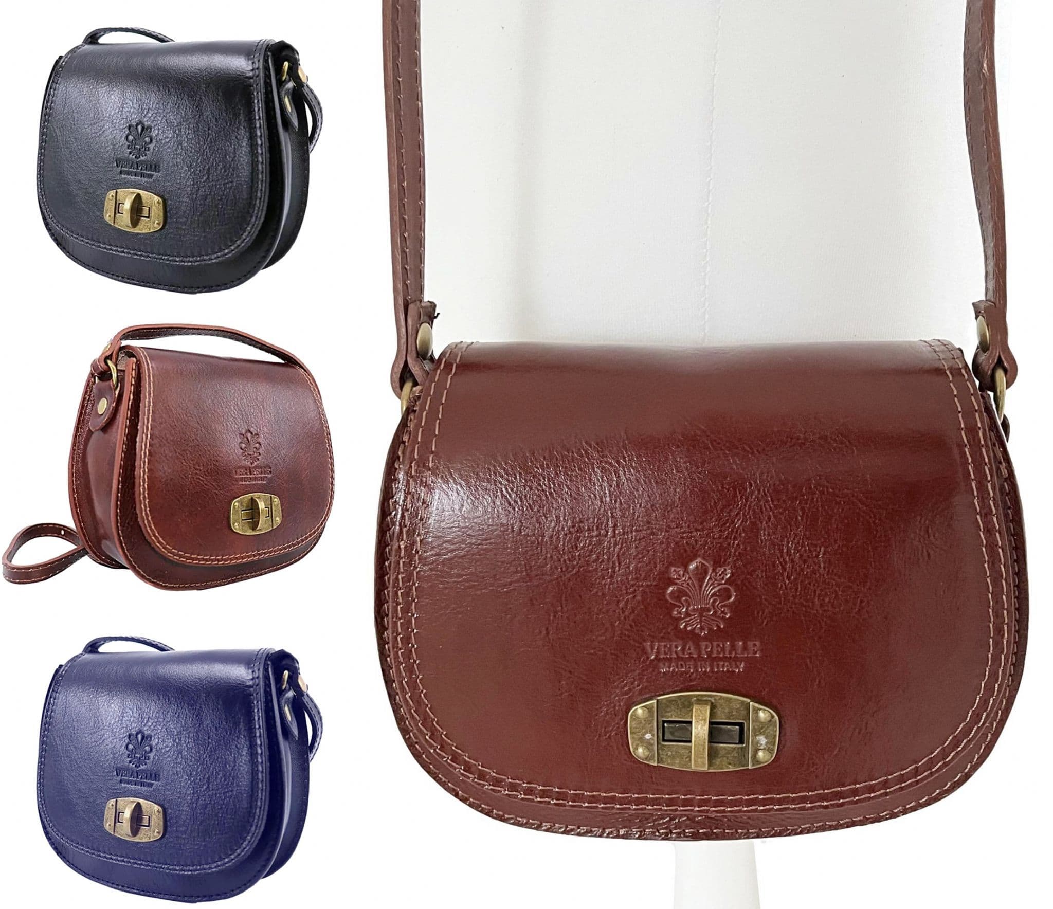【BEGEDOR Italia VERA PELLE】ストール レザー leather-crossbody-bag-vera-