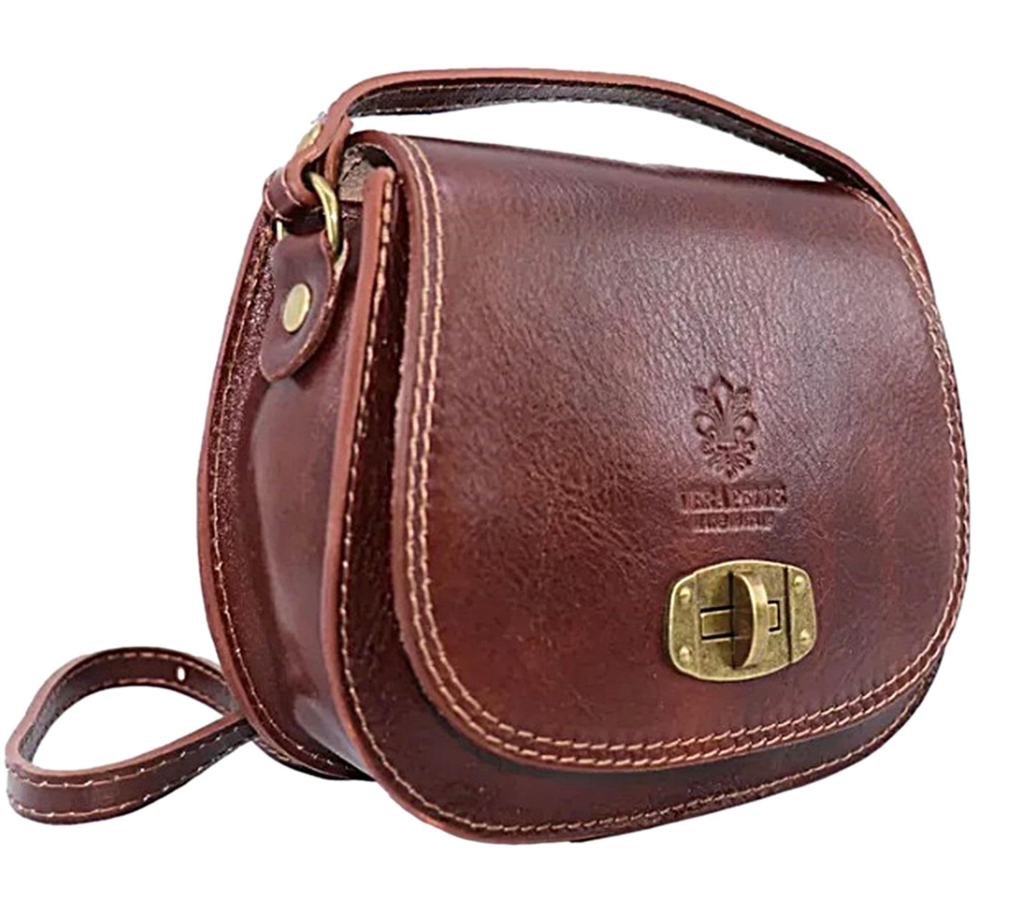 Saddle Bag The Bridge Handbags Uk The Bridge Small Brown Genuine