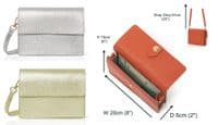 Metallic Clutch Crossbody Shoulder Bag Box Shape (SALE - was £42.94)