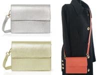 Metallic Clutch Crossbody Shoulder Bag Box Shape (SALE - was £42.94)