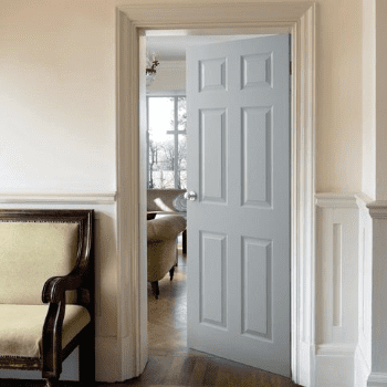 35mm FD30 Fire Door Colonial 6 Panel