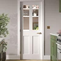 4 Panel Glazed Internal Door