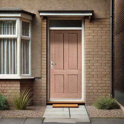 4 Panel Mortice & Tenon External Door