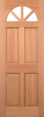 Carolina Unglazed Hardwood M&T Door