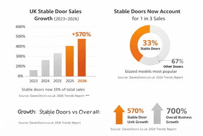 DavesDoors Highlights Rising Demand for Oak Stable Doors