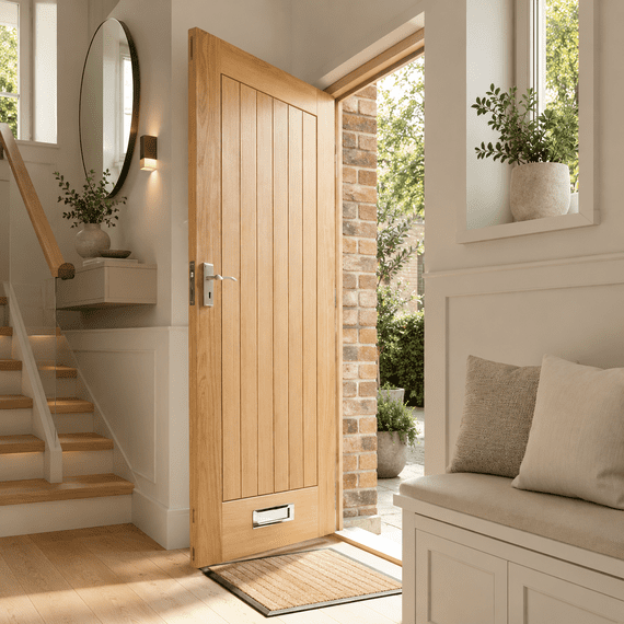 Dordogne Mexicana Oak External door