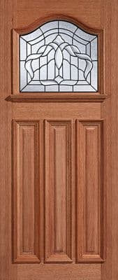 Estate Crown Glazed Hardwood M&T Door