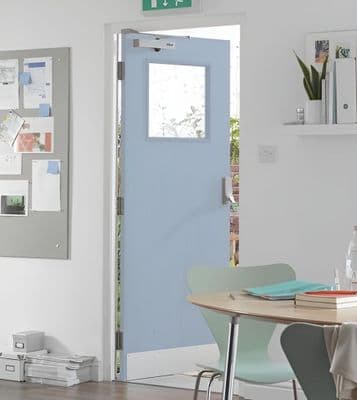 Fire Door G/O Clear Glazed FD30 Door