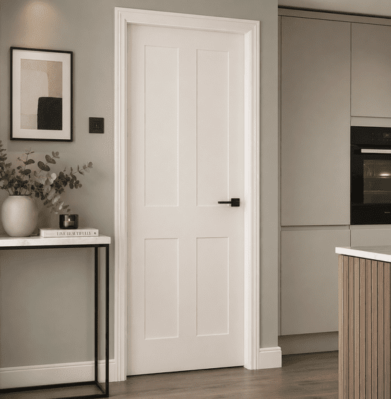 London Burford 4 Panel Internal Door