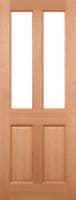 Malton Hardwood External door - Frosted or Clear