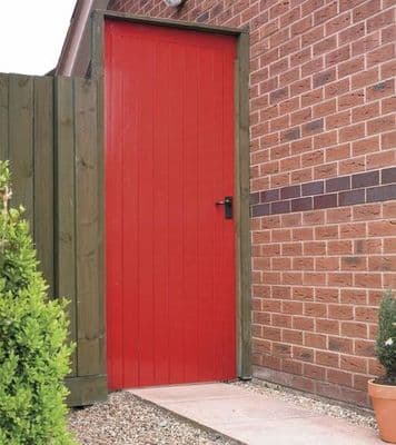 Outbuilding / Shed Framed Ledge & Braced door