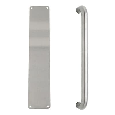 Pull handle & push plate set